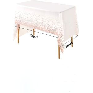 Pantone PEVA Recyclable Table Cloth Waterproof Oilproof Table Covers