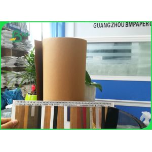 Scalable Recycled Colorful Washable Kraft Paper For Making Bag SGS FDA
