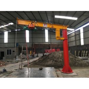 Light Weight Column Mounted Jib Crane Hydraulic Mobile 10 Ton Overload