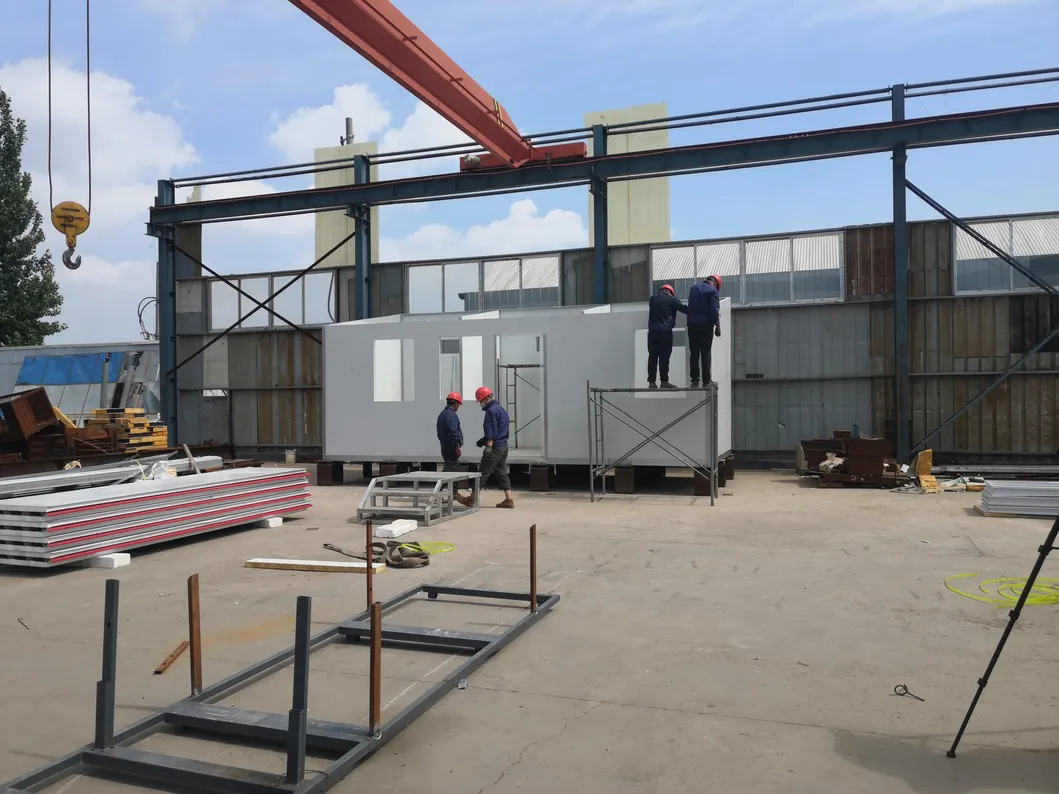 Large Prefabricated Steel Structure Warehouse Construction Building Light Steel Structure House