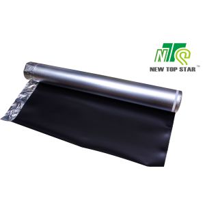 IXPE Polyethylene Foam Vinyl Plank Flooring Underlay Soundproof With Silver Foil