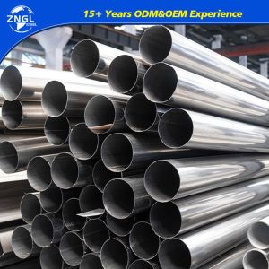4-6m Length 316 409 No. 1 2b 8K Ba Hl N4 Surface Stainless Steel Seamless Pipe