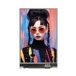 Custom 3.5 Inch Lcd Resistive Touch Screen Display Panel 320*480 RGB Interface