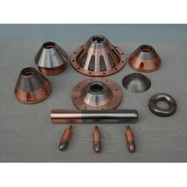 Machined Ground AgW CuW Silver Tungsten Alloy For HV Equipment