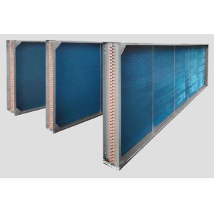 Copper Fin Type Refrigerator Heat Exchanger , Air Conditioner Heat Exchanger