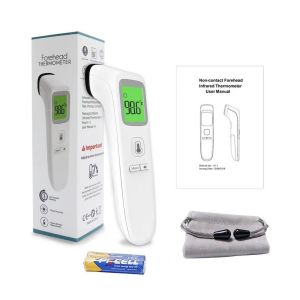 Cheap Accurate Digital Handheld Infrared Thermometer Non Contact With Color Display for sale
