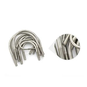 Dacromet Threaded U Bolt DIN3570 M10 M12 Grace 6.8 8.8 Widely Used