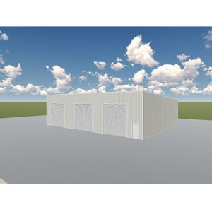 Lightweight Steel Structure Cow Shed Prefabricated Steel Frame Construction