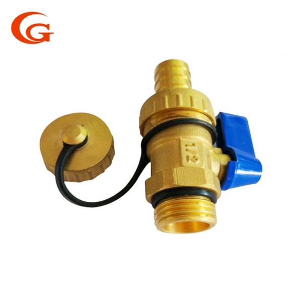 Quality 1/2'' Brass Air Vent Valve , CNC Brass Gas Shut Off Valve wholesale