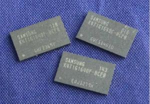 Cheap Flash Memory IC Chip K4T1G164QE-HCF8 ----1Gb E-die DDR2 SDRAM for sale