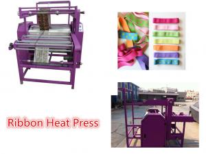 China Flatbed Ribbon Fabric Calender Heat Press Machine on sale