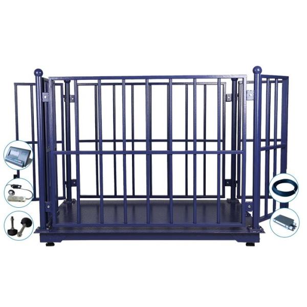 Quality OEM 5 Ton Cattle Weight Machine Flushable platform For Farms wholesale
