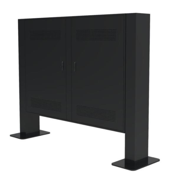 Solar Powered Custom Digital Displays 1000 - 2000 Nits Sun Readable