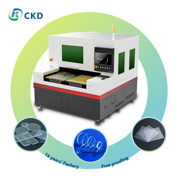 Quality 30W-90W Optical Glass Laser Cutting Machine With Safety Features wholesale