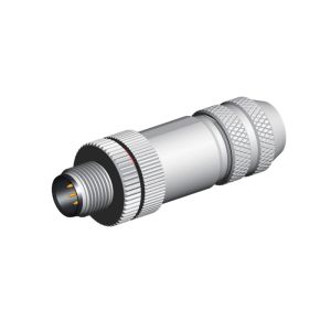 Metal Electric Plug M12 Waterproof Circular Connector 4 Pin 2 Pin 3 Pin 5 Pin 6