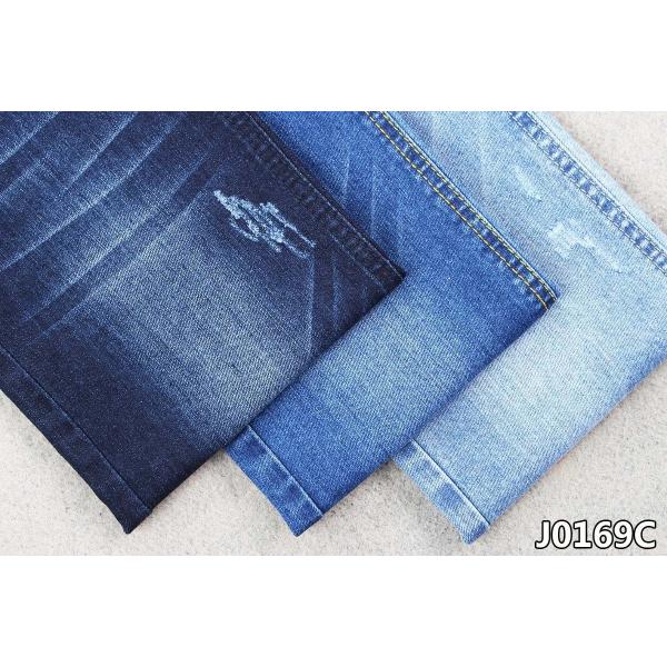 Super Cool Mint Denim Twill Fabric Antibacterial 9oz Lightweight