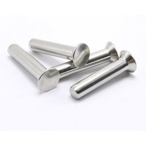 18-8 Flat Head Stainless Steel Solid Rivets , Countersunk Head Solid Rivet