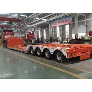 China Jost Kingpin Large-Scale Transport Truck Semi-Trailer for Heavy Mechanical Suspension on sale