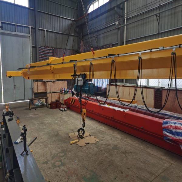 1-20 Ton Electric Power Single Girder Overhead Crane With Electric Hoist