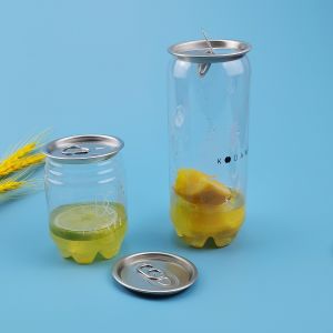 650ml Transparent Soft Drink Soda Plastic Beverage Cans