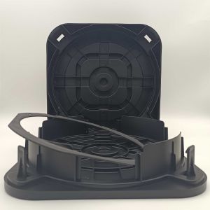 8 Inch Black Horizontal Wafer Shipper ESD Conductive PP Material With Good