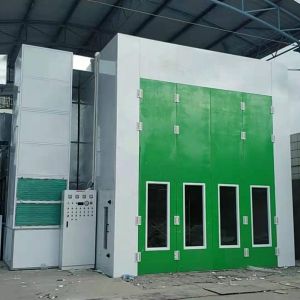 15m Truck Painting Room 2024 CE Approved Bus Spray Booth with Air Speed m/s of 0