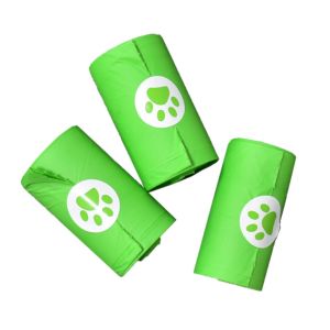 PBAT+PLA+Cornstrach 100% Biodegradable Pet Waste Garbage Bag 23*33cm USA BPI/EN