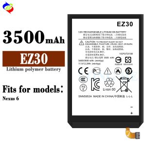 Stock Replacement Cell for Motorola Google Nexus 6 EZ30 Battery Dual IC