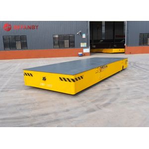 Heavy Load 16ton Pu Wheels Railless Transfer Trolley