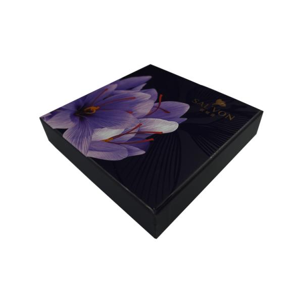 Customized Saffron Jar Gift Paper Box With Lid And Base Custom Cardboard Gift Boxes