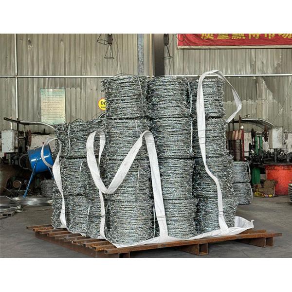 Rust Resistance Double Strand Traditional Twist Barbed Wire Fence