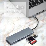 11 In 1 USB-C Hub Type-C To HDMI USB3.0 USB2.0 SD TF Adapter Hub with Card