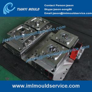 China thin-walls PP container molding offered, S136 steel thin walls cup mould,IML cup mold on sale