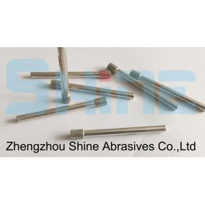 6mm Shank Diamond Plated Mandrels For Internal Grinding