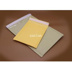 Multicolor Functions Kraft Bubble Bags , Hard Tear Paper Shipping Envelopes