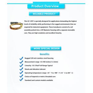 Customizable Industrial Grade UNIVO High Temperature Miniature AC Range 2.5mm