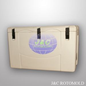 Roto Molded Cooler Plastic Ice Boxes Made By Aluminum Block And CNC Processing