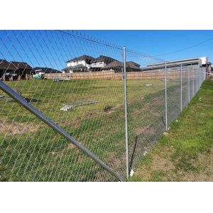 8 Ft Galvanized PVC Coated Cyclone Wire Mesh Chain Link Fence Roll For