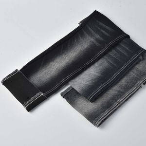 Twill Woven Cotton Polyester Spandex Stretch Denim Fabric QY014 12.4 Oz