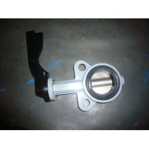 2 Inch Pneumatic Butterfly Valve , Lug Type Electric Actuated Butterfly Valve