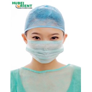 Type IIR Disposable Face Mask With Latex Free Elastic Earloop