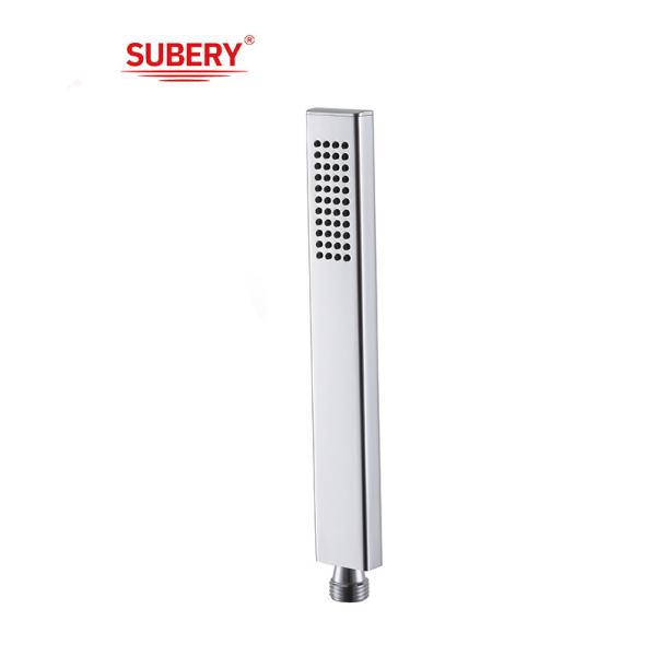 Brass microphone handshower hand shower for shower column bathroom silicon