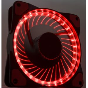 Wind light RGB LED Fan with Rf Remote Control Set 12v 120mm Adjustable LED for