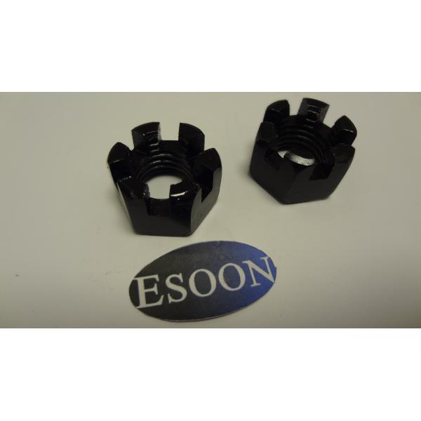 DIN937 Hexagon thin slotted and castle nuts,ISO7038 GB6181-86,M6-M100 Size,Plain Surface,Carbon steel