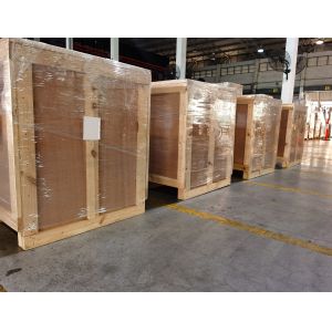 Slant Bed Double Head Vertical Turning Lathe For Metal Servo Motor