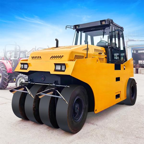 16 Ton Vibratory Compactor Easy Operate Pneumatic Tyre Road Roller with Cheap