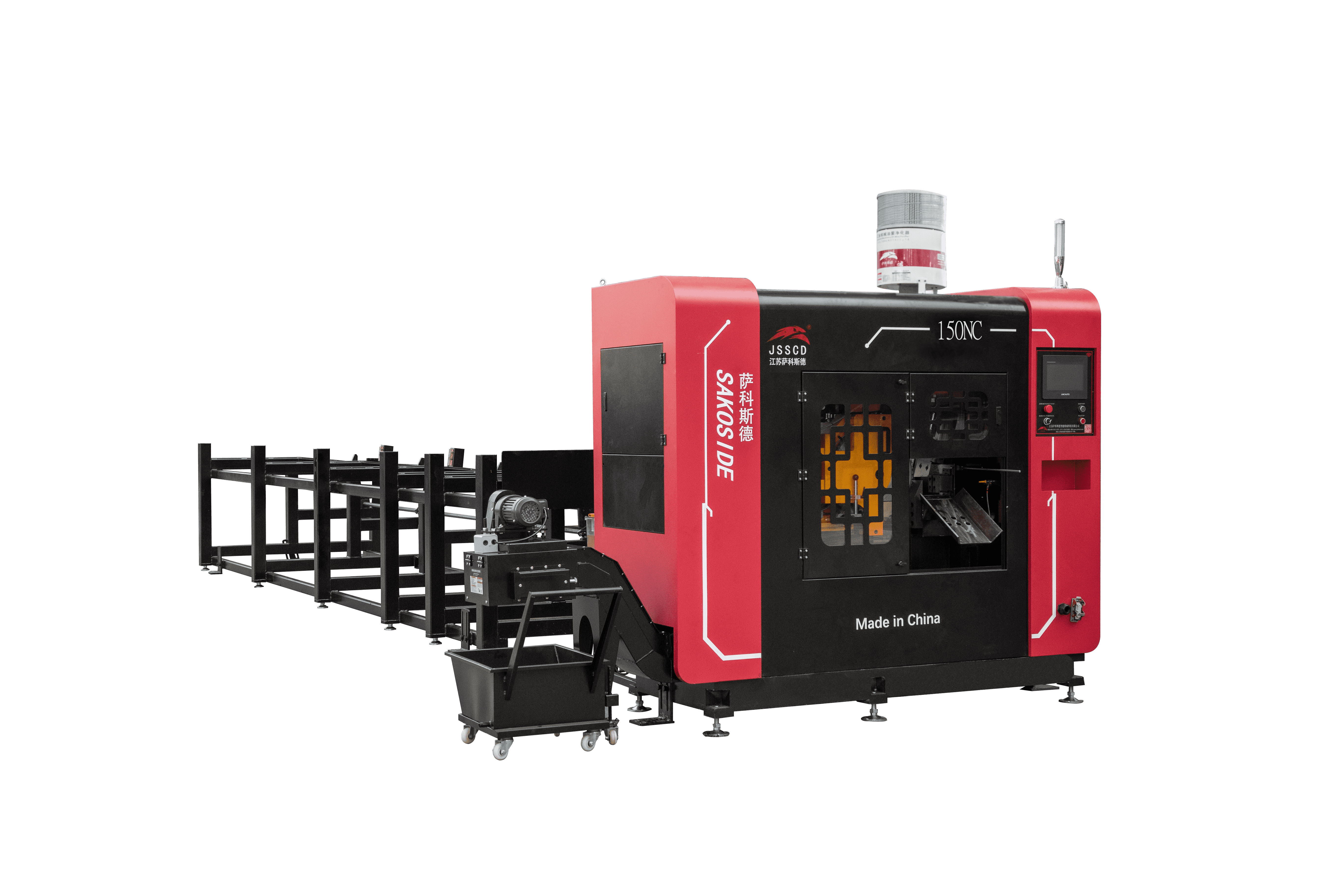 Metal Profile Circular Sawing Machine 15° Angle Auto Feeder Saw Machine