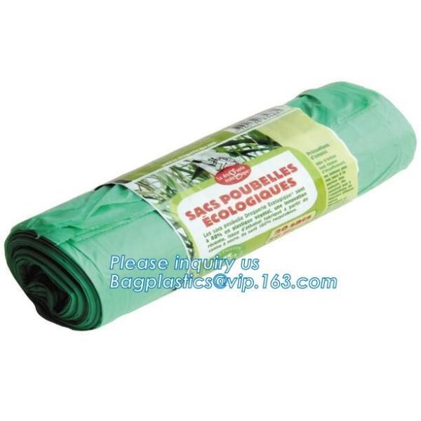 100% biodegradable compostable self adhesive plastic bags, 100%certified