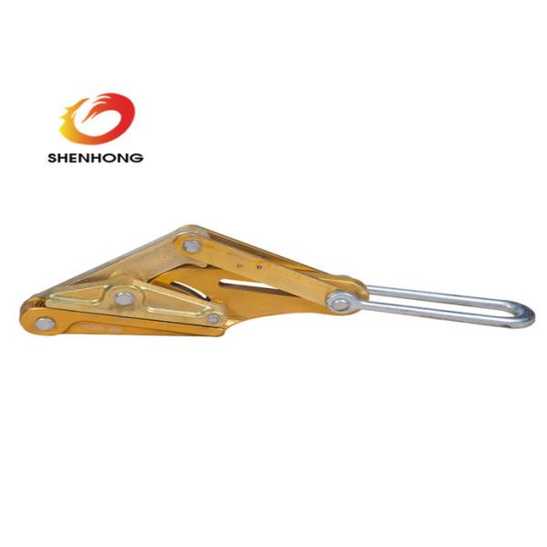 Quality PVC Cable Pulling Clamp , Insulated Wire Rope Self Gripping Clamp wholesale