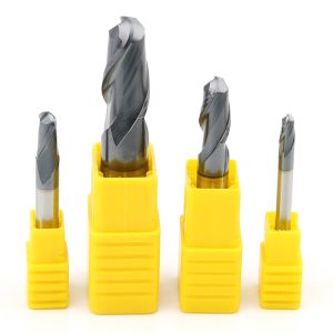 60 Degree Carbide End Mill R4 Milling Cutter 2 Flute End Mill Head Endmills